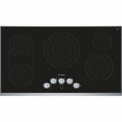 Deals 💯 Thermador Knob Control Electric Cooktop 36'' Black, CEM366TB 🌟