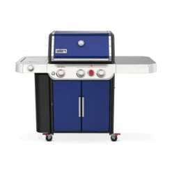 Cheapest ๐ Weber GENESIS E-335 Gas Grill - Deep Ocean Blue LP ๐