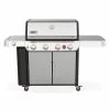 Best Sale 🛒 Weber GENESIS S-435 Gas Grill - Stainless Steel LP 🎁 -Thermador shop mejrtucemoix