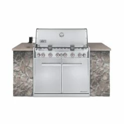 Budget 🔥 Weber SUMMIT® S-660™ NATURAL GAS GRILL - STAINLESS STEEL 👍