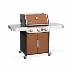 Outlet 👍 Weber GENESIS E-325s Gas Grill - Copper LP 💯 -Thermador shop meoqlavmcger
