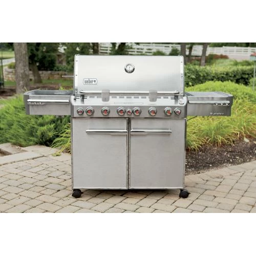 Promo 🎉 Weber SUMMIT® S-670™ NATURAL GAS GRILL - STAINLESS STEEL ⌛ 6 Promo 🎉 Weber SUMMIT® S-670™ NATURAL GAS GRILL - STAINLESS STEEL ⌛ - Image 4