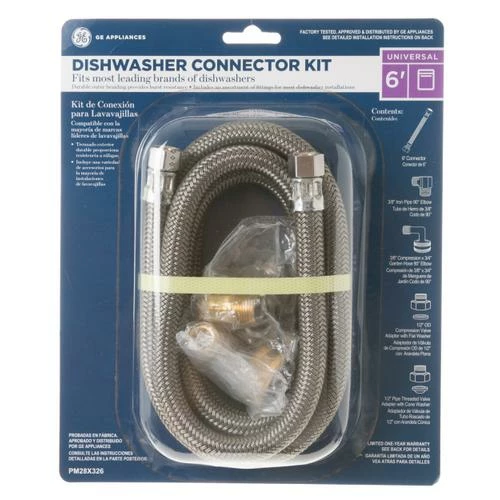 Deals โค๏ธ GE Appliances 6' Universal Dishwasher Connector Kit With Adapter ๐ 5 Deals โค๏ธ GE Appliances 6' Universal Dishwasher Connector Kit With Adapter ๐ - Image 3